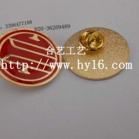 仿琺瑯胸章訂做，高檔金屬徽章制作，企業(yè)胸標(biāo)定制