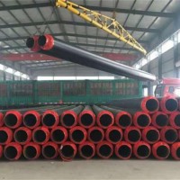 鋼套鋼預制鋼管保溫管道，3油2布防腐 內環氧粉末防腐