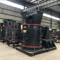 立軸制砂機出料粒度可任意調節破碎含泥量大的物料不易堵塞